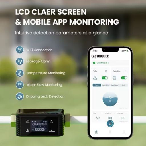 Automatic Water Shut-Off Valve — Smart Leak Detection & Whole-Home Protection