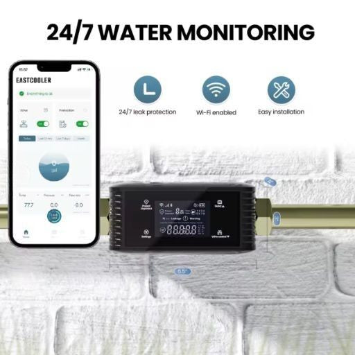 Automatic Water Shut-Off Valve — Smart Leak Detection & Whole-Home Protection