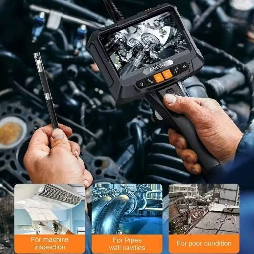 Borescope Inspection Camera — Flexible, Wi-Fi, for Walls & Tight Spaces