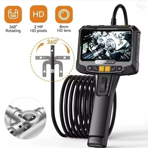 Borescope Inspection Camera — Flexible, Wi-Fi, for Walls & Tight Spaces