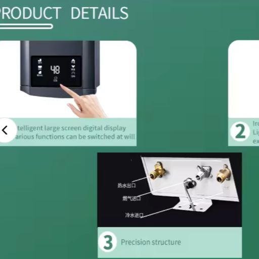 Gas Tankless Water Heater — On-Demand Hot Water, Energy Star Rated